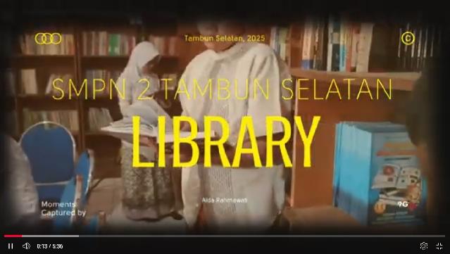 <center>PERPUSTAKAAN SMPN 2 TAMBUN SELATAN</center> video